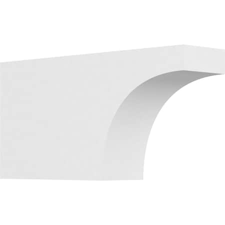 Ekena Millwork Standard Huntington Architectural Grade PVC Rafter Tail, 3"W X 6"H X 12"L RFTP03X06X12HUN